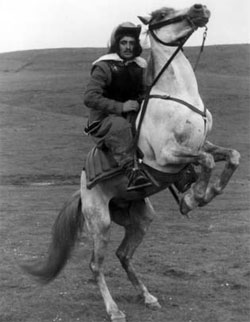 Jess Goya montando a caballo - Foto: Jess Goya y Pepe Berrocal